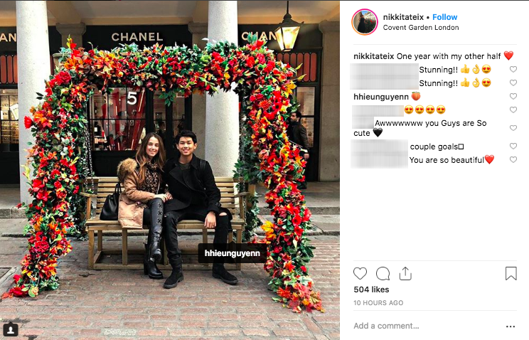 Cô gái Tây bất ngờ xoá ảnh và bỏ follow thiếu gia em chồng Hà Tăng trên Instagram, rộ nghi án đã chia tay