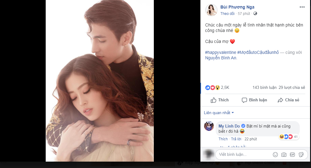 Chẳng còn úp mở, Á hậu Phương Nga và diễn viên Bình An chính thức công khai hẹn hò