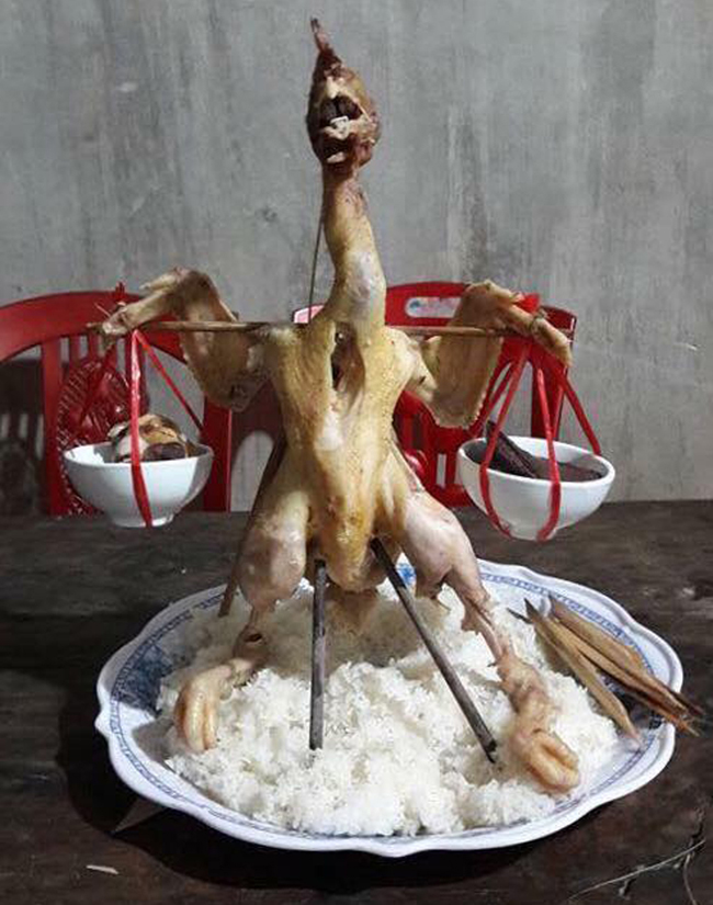 Những tư thế luộc gà độc nhất vô nhị Tết 2019