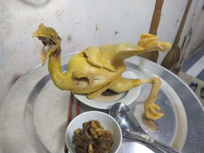 Những tư thế luộc gà độc nhất vô nhị Tết 2019