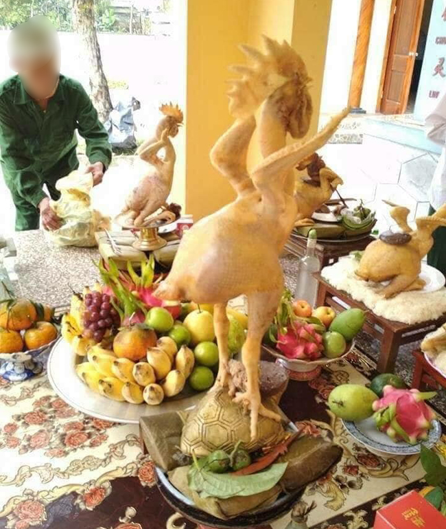 Những tư thế luộc gà độc nhất vô nhị Tết 2019