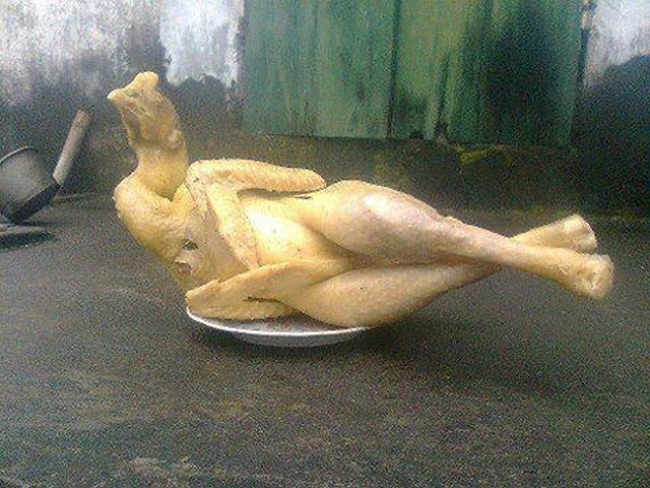 Những tư thế luộc gà độc nhất vô nhị Tết 2019