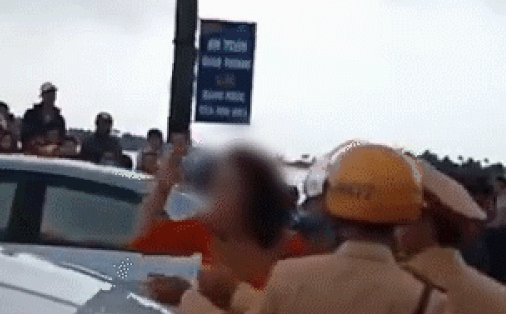 Diễn biến mới vụ mẹ chú rể đập tay vào ô tô lớn tiếng với CSGT bây giờ chị không có xe