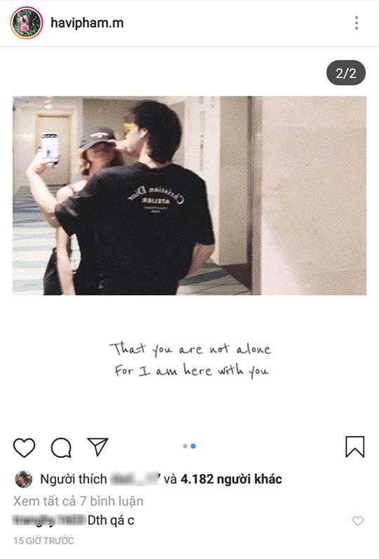 Thêm một người đẹp nữa của showbiz - Hạ Vi công khai bạn trai mới vào đúng ngày Valentine sau khi chia tay Cường Đô La