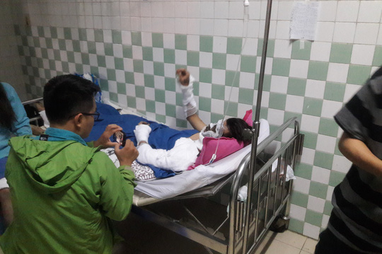 Vụ tạt a xít ở Quảng Ngãi: Các đối tượng ra tay chưa đầy 20 giây