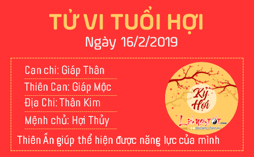Tử vi Thứ 7 ngày 16/2/2019 của 12 con giáp: Tuất có tin vui về tiền bạc, Ngọ bị Thương Quan gây hại Tử vi Thứ 7 ngày 16/2/2019 của 12 con giáp: Tuất có tin vui về tiền bạc, Ngọ bị Thương Quan gây hại