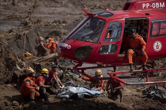 Brazil bắt giữ thêm 8 người liên quan đến vụ vỡ đập hồ chứa chất thải