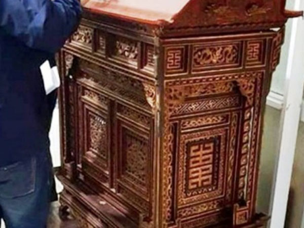 Đột nhập đình lấy trộm khám thờ Mẫu Liễu Hạnh 1.000 năm tuổi