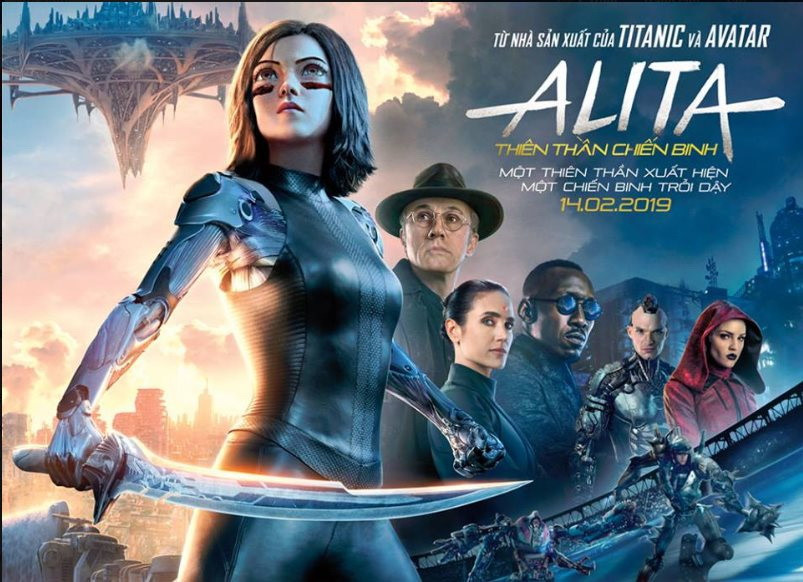 ‘Alita: Thiên thần chiến binh’ - Kỹ xảo đẹp mắt, hành động mãn nhãn