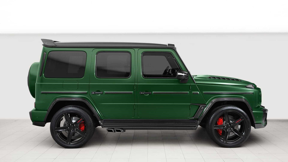 Mercedes-Benz G-Class Inferno xanh bộ đội, tăng khí động học