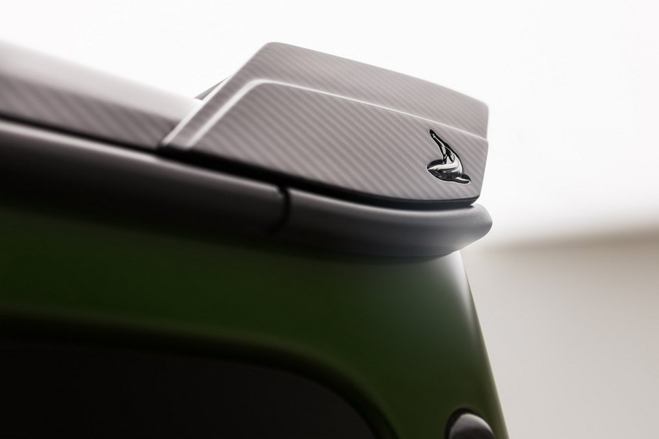 Mercedes-Benz G-Class Inferno xanh bộ đội, tăng khí động học