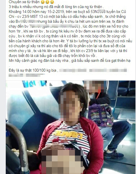 Bỏ rước khách đưa bà bầu đi cấp cứu, tài xế xe buýt phát hiện sự thật không thể ngờ