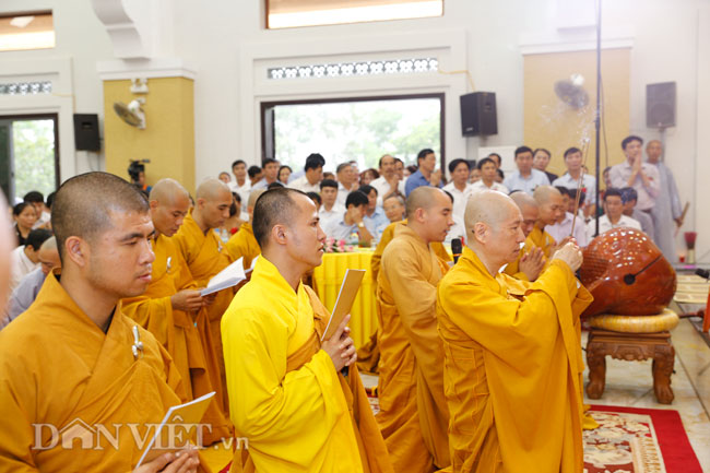 Ảnh: Gần 2 vạn người tham dự lễ cầu quốc thái dân an ở quê Bác