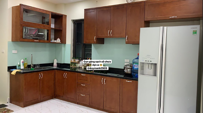 Duy Mạnh sang Trung Quốc thi đấu, Quỳnh Anh ở nhà lo nội trợ đúng chuẩn bạn gái nhà người ta