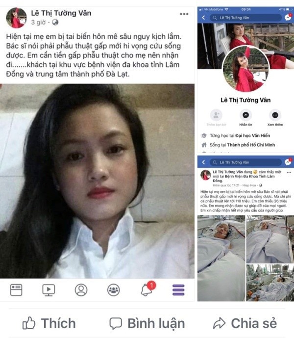 Thực hư vụ hot girl Đà Lạt rao bán thân lấy tiền chữa bệnh cho mẹ