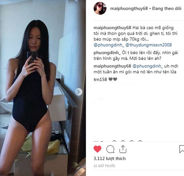 Mai Phương Thúy khen ngợi nhan sắc của đàn em Tiểu Vy: Mười chín tuổi như thế này là xinh quá mức cho phép