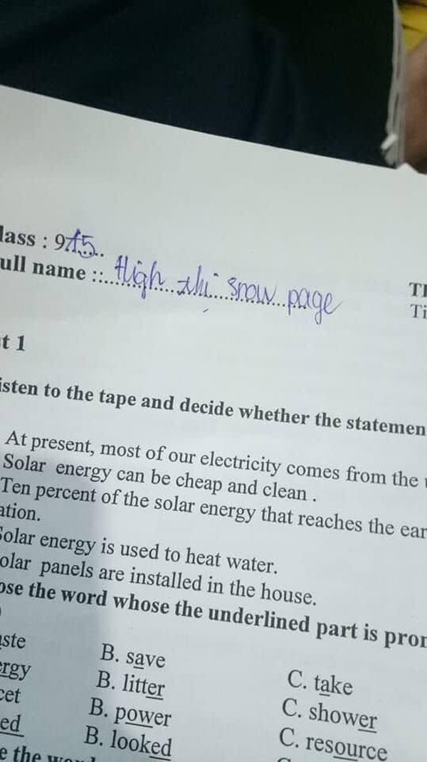 Dân mạng lại dậy sóng với trào lưu đổi tên từ tiếng Việt sang tiếng Anh theo phong cách word-by-word