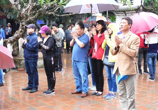 Lắp 16 camera an ninh, huy động hơn 2.000 cán bộ, công an bảo vệ lễ khai Ấn đền Trần