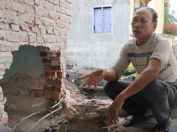 Xác định nghi can gây ra vụ nổ mìn khiến ba người bị thương