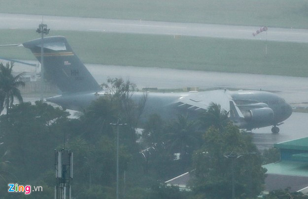 Sân bay Nội Bài chuẩn bị đón chuyên xa, trực thăng của Tổng thống Mỹ