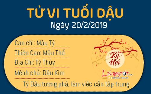 Tử vi thứ 4 ngày 20/2/2019 của 12 con giáp: Hợi gặp quý nhân, Dậu la cà, mất tập trung Tử vi thứ 4 ngày 20/2/2019 của 12 con giáp: Hợi gặp quý nhân, Dậu la cà, mất tập trung
