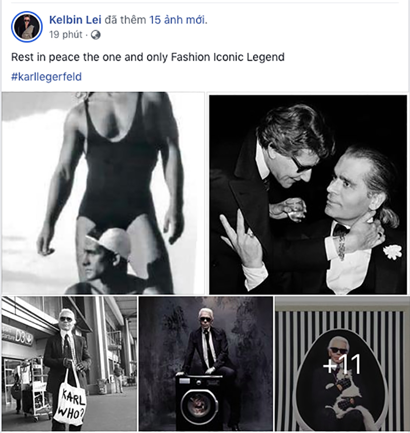 Hoa hậu Mai Phương Thuý, Á hậu Phương Nga và nhiều NTK, stylist thương tiếc trước sự ra đi của huyền thoại thời trang Karl Lagerfeld
