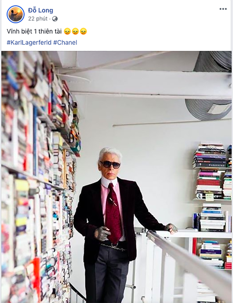 Hoa hậu Mai Phương Thuý, Á hậu Phương Nga và nhiều NTK, stylist thương tiếc trước sự ra đi của huyền thoại thời trang Karl Lagerfeld