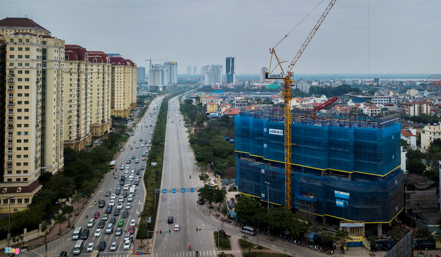 Đường mở đến đâu, chung cư cao tầng mọc đến đó ở tây Hồ Tây