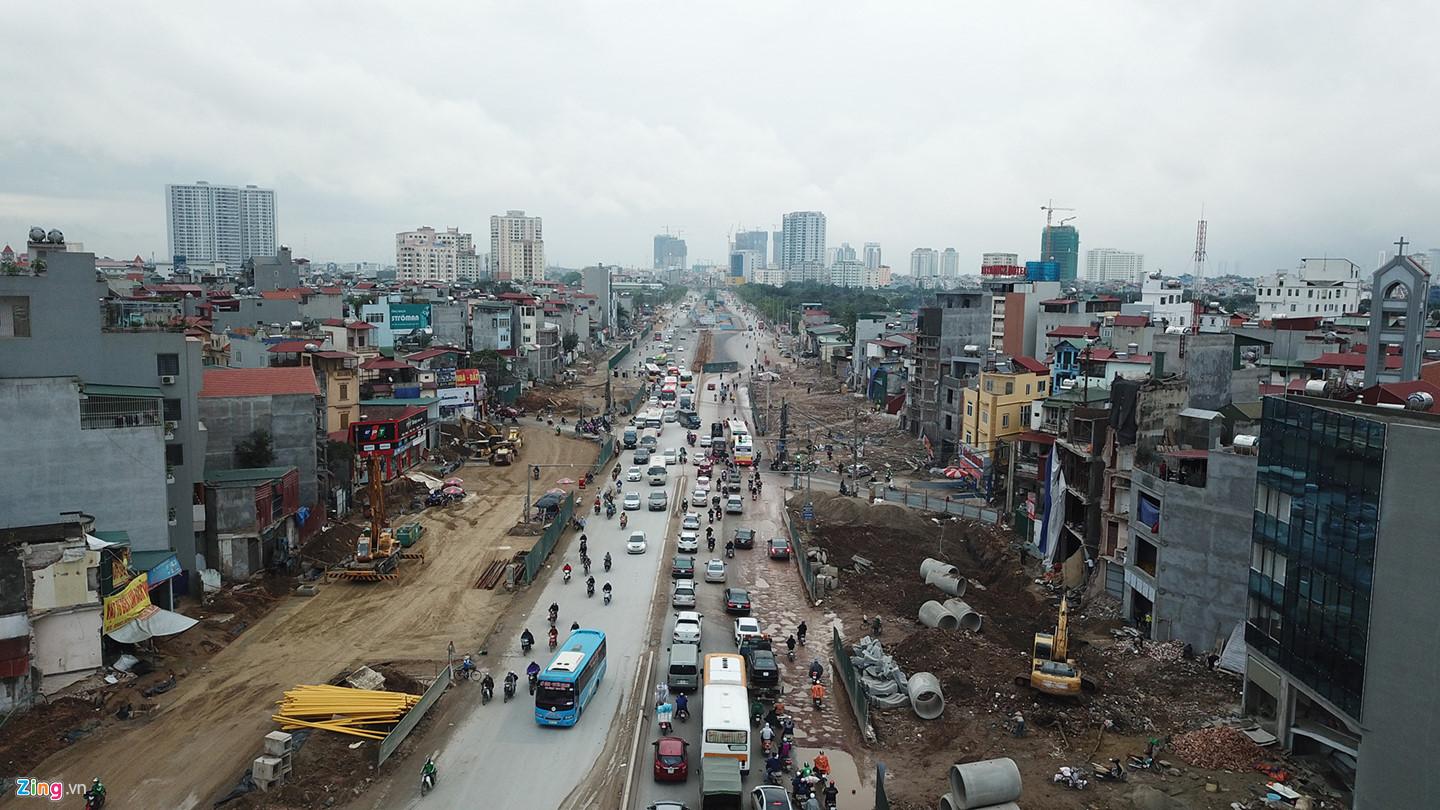 Đường mở đến đâu, chung cư cao tầng mọc đến đó ở tây Hồ Tây