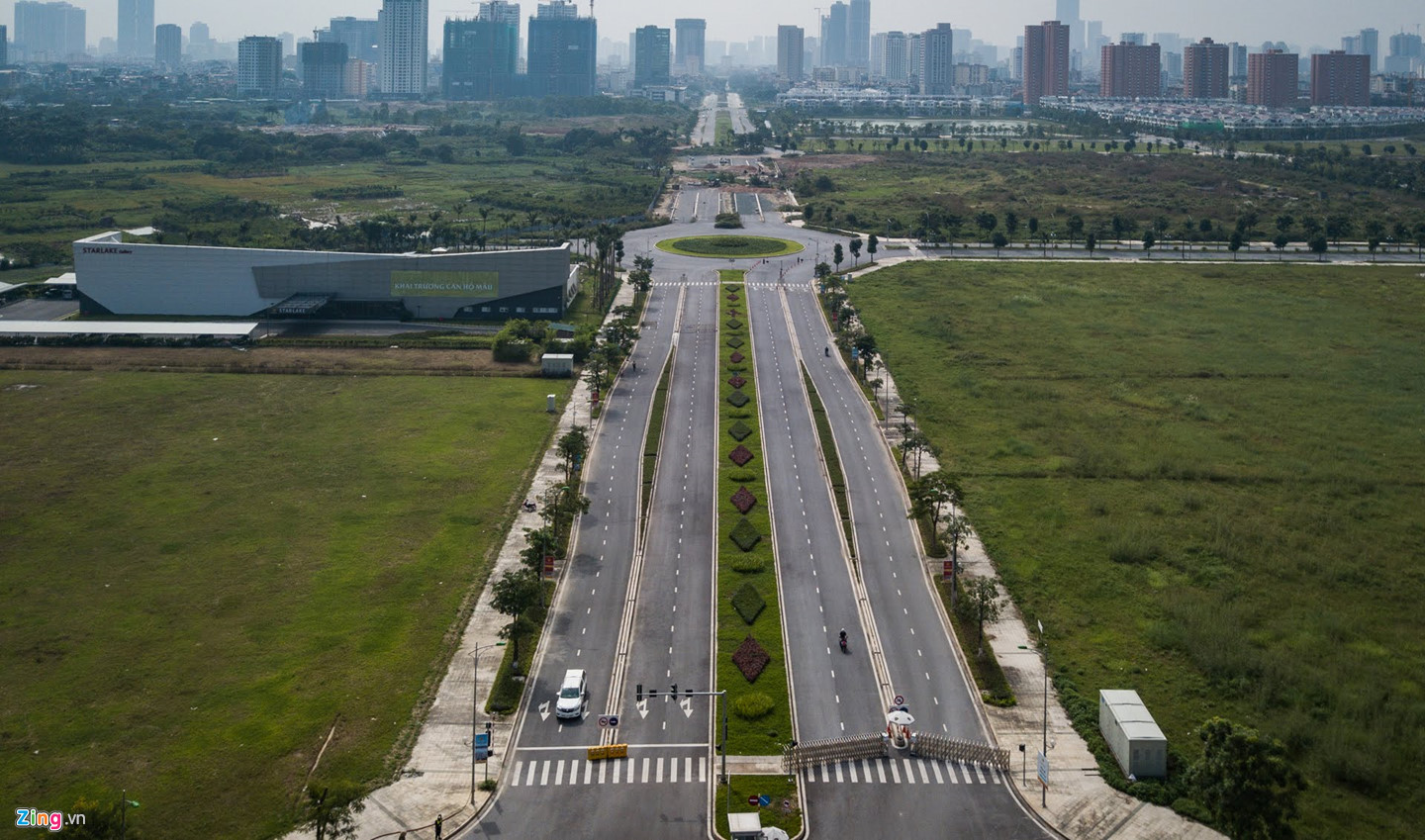 Đường mở đến đâu, chung cư cao tầng mọc đến đó ở tây Hồ Tây