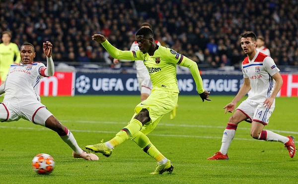 Lyon 0-0 Barca: Barca hòa nhạt trong ngày Messi và Suarez thi nhau bỏ lỡ cơ hội