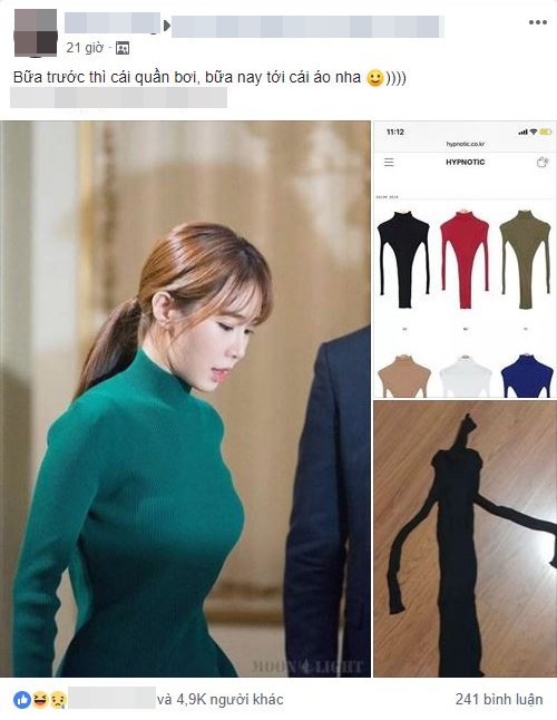 Học sao Hàn mua váy ôm body sang chảnh, cô nàng ấm ức khoe thành quả khiến cư dân mạng cười bò nhưng vẫn bênh vưc người bán