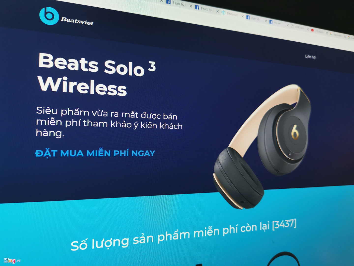 Facebook tiếp tay cho trò lừa tặng tai nghe Beats gây xôn xao ở Việt Nam