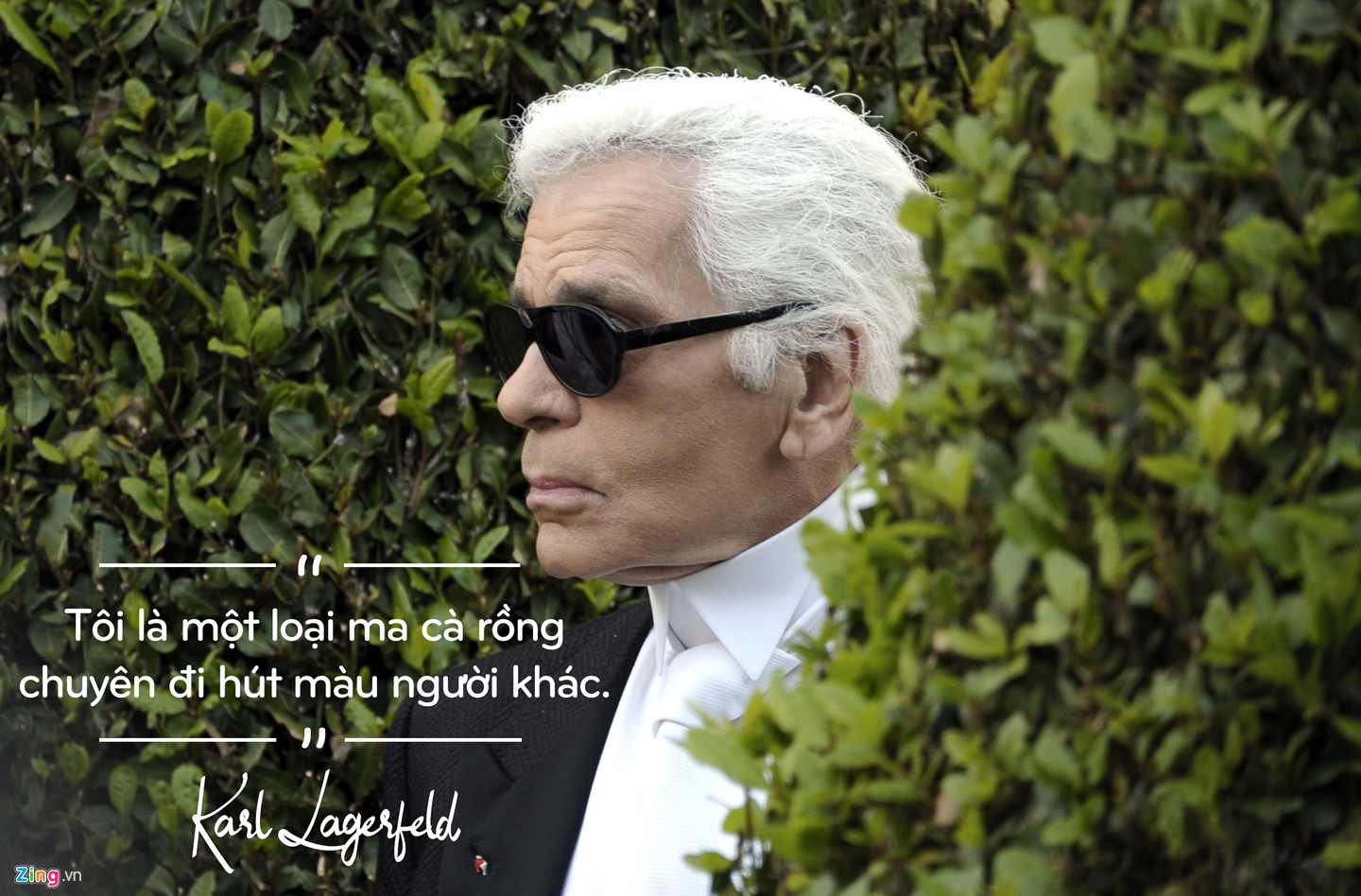 Karl Lagerfeld từng khẳng định: Với thời trang, tôi là kẻ cuồng dâm
