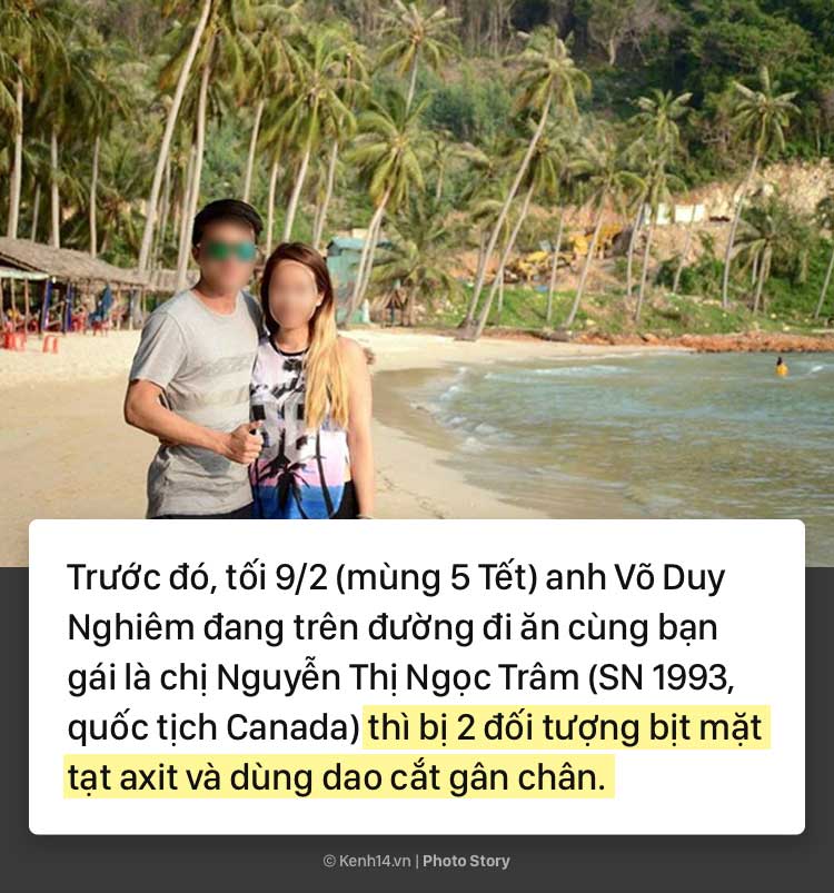 Toàn cảnh vụ Việt kiều bị tạt axit, cắt gân chân ở Quảng Ngãi và những tình tiết bất ngờ Toàn cảnh vụ Việt kiều bị tạt axit, cắt gân chân ở Quảng Ngãi và những tình tiết bất ngờ