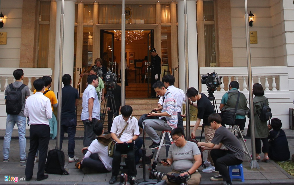 Chạy đua săn tin trước thềm cuộc gặp Trump - Kim tại Hà Nội