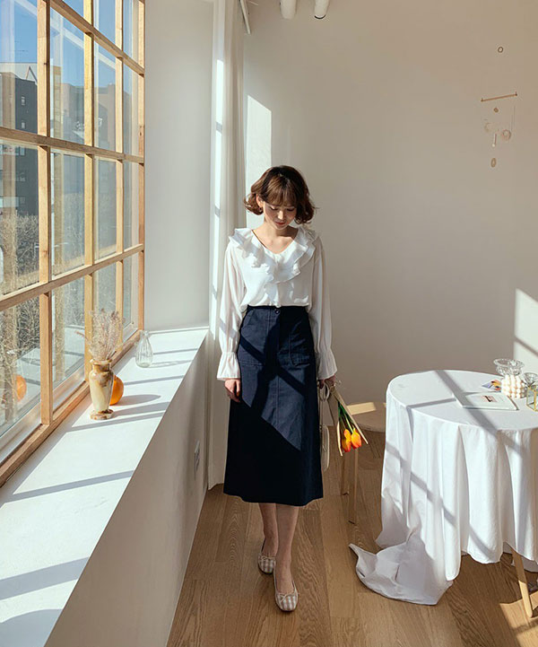 Chuyên nghiệp như chân váy bút chì nhưng không hề kén dáng, chân váy suông chính là item nàng công sở nên sắm ngay Chuyên nghiệp như chân váy bút chì nhưng không hề kén dáng, chân váy suông chính là item nàng công sở nên sắm ngay