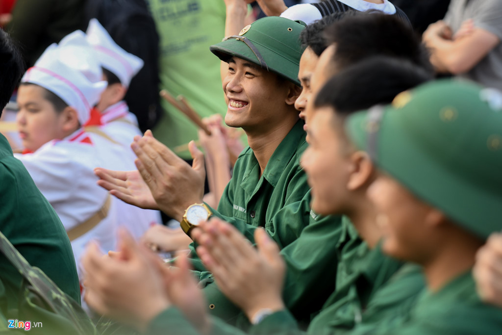 Những cung bậc cảm xúc ngày tân binh thủ đô lên đường nhập ngũ