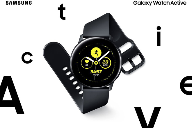 Trình làng Galaxy Watch Active đa tiện ích, giá mềm