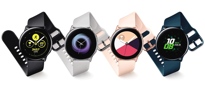 Trình làng Galaxy Watch Active đa tiện ích, giá mềm