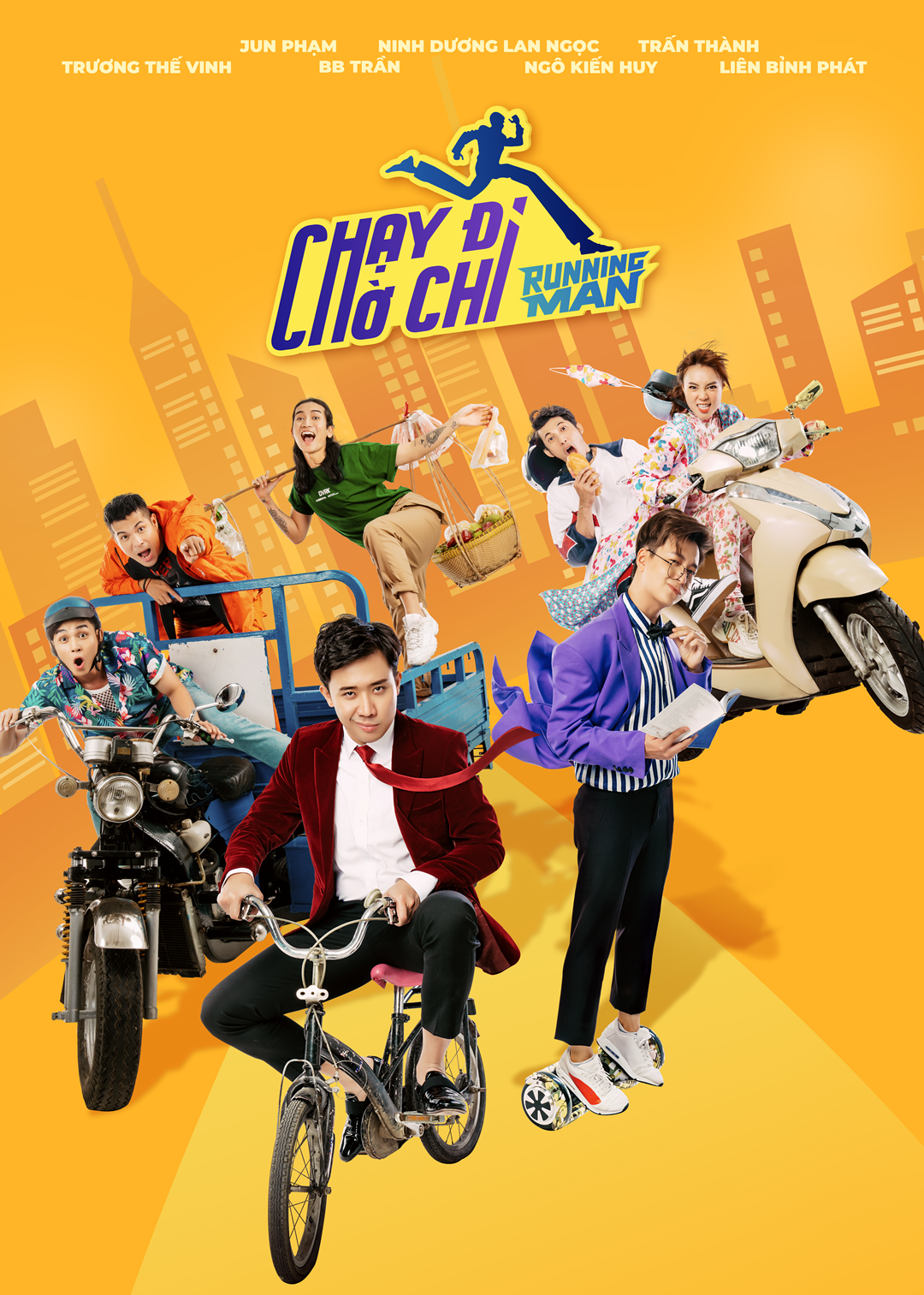 Running Man bản Việt tung poster công bố 7 thành viên chính thức Running Man bản Việt tung poster công bố 7 thành viên chính thức