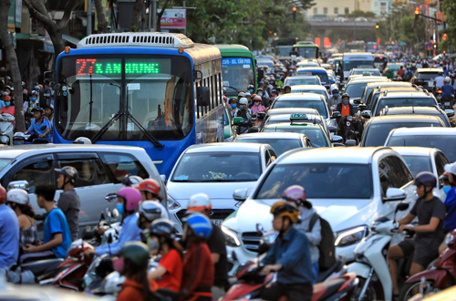 TP HCM muốn thu phí ôtô, cấm xe máy vào trung tâm TP HCM muốn thu phí ôtô, cấm xe máy vào trung tâm