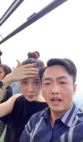 Cường Đô la vừa tuyên bố là người có gia đình, Đàm Thu Trang vội dằn mặt bóng hồng tăm tia chồng