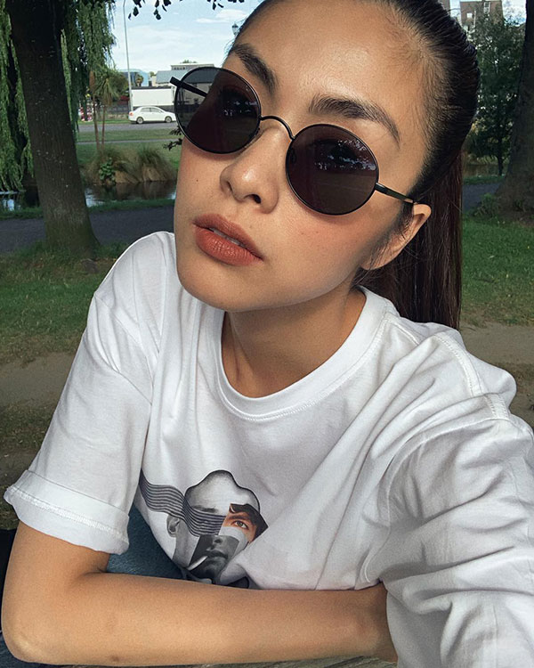 Da ngăm giống Hà Tăng, Tiểu Vy hay Minh Triệu, các nàng sẽ có được vẻ ngoài cực tây và sang nếu diện 4 màu son này