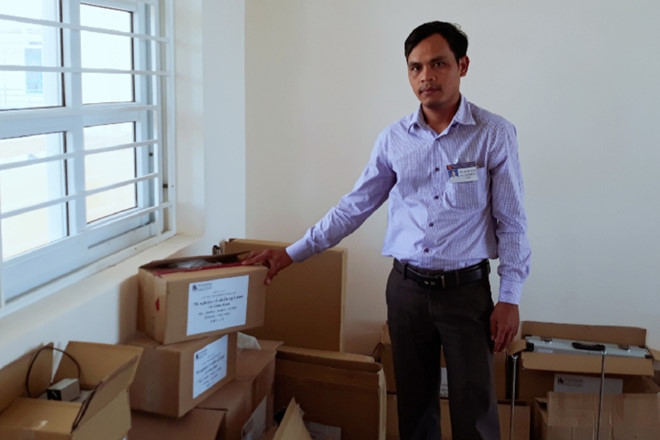 Trường trả thiết bị dạy học về Sở vì không có nhu cầu sử dụng