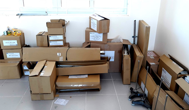 Trường trả thiết bị dạy học về Sở vì không có nhu cầu sử dụng