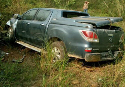 Liên tiếp tai nạn do xe nổ lốp trên cao tốc Nội Bài - Lào Cai