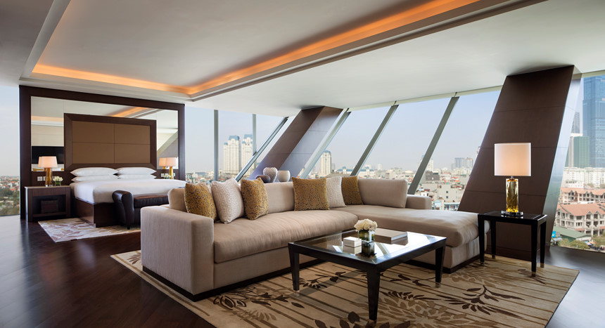 Bên trong căn phòng có tiền cũng không thể thuê ở khách sạn Marriott