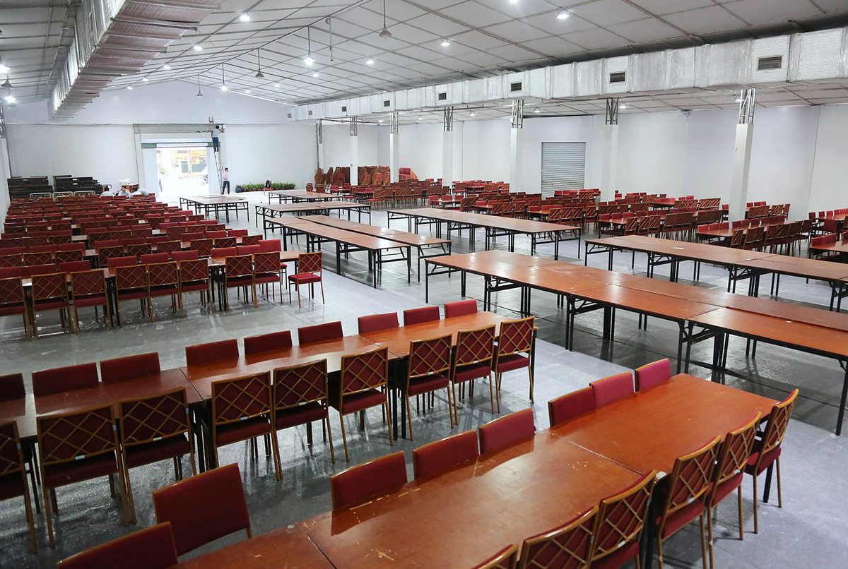 Trung tâm báo chí quốc tế gấp rút hoàn thiện trước Hội nghị Mỹ - Triều