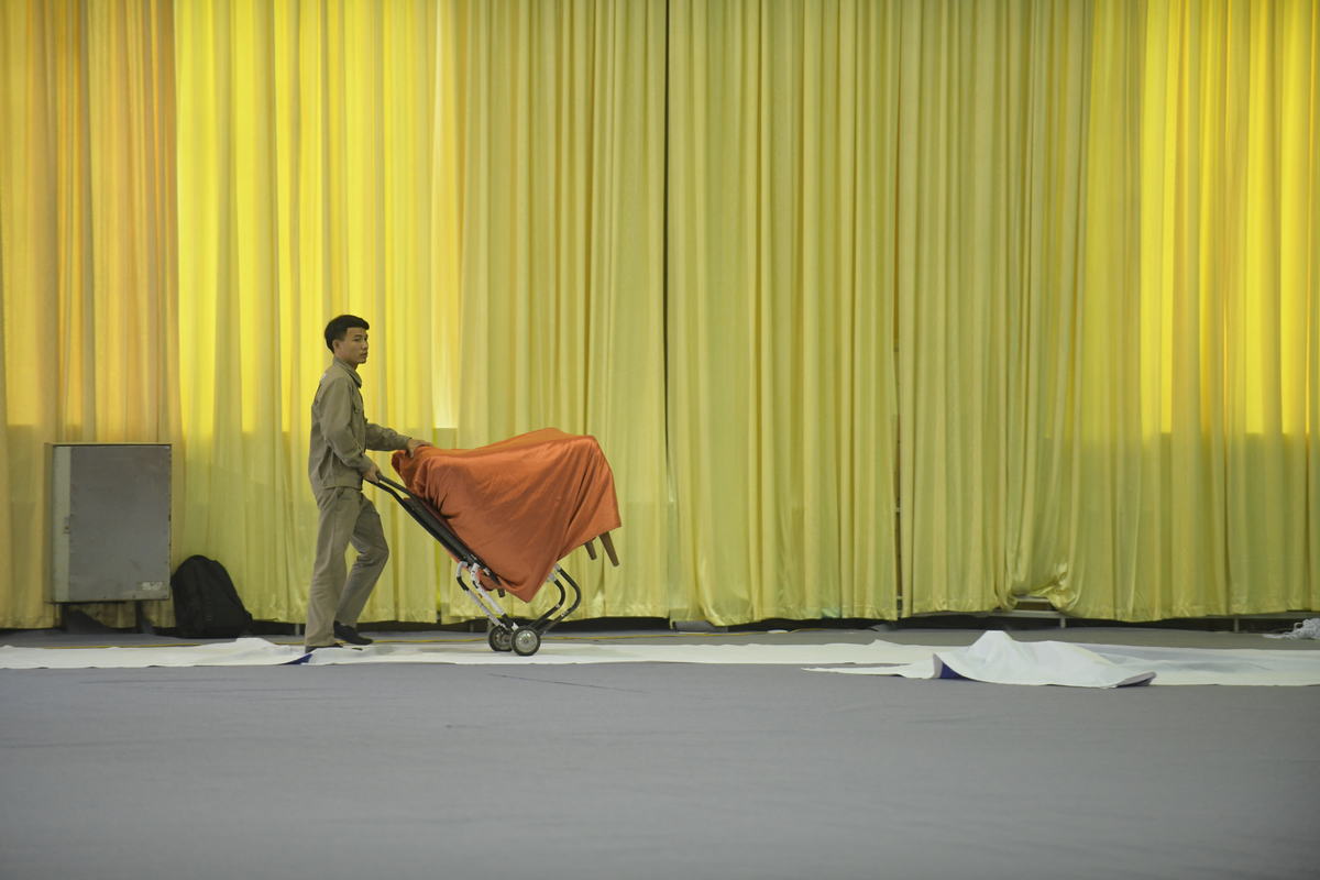 Trung tâm báo chí quốc tế gấp rút hoàn thiện trước Hội nghị Mỹ - Triều